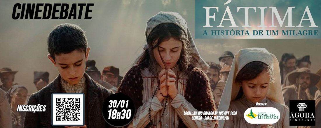 CINEDEBATE: FATIMA A HISTÓRIA DE UM MILAGRE