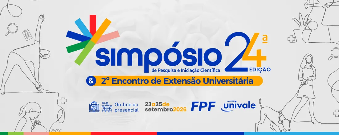 24° SIMPÓSIO DE PESQUISA E INICIAÇÃO CIENTÍFICA E 2° ENCONTRO DE EXTENSÃO UNIVERSITÁRIA