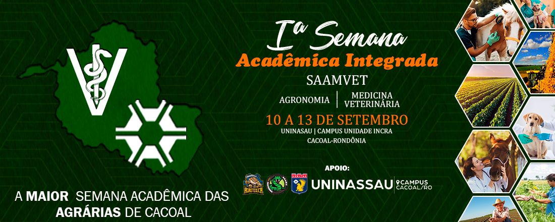 1º Semana Acadêmica Integrada - SAAMVET