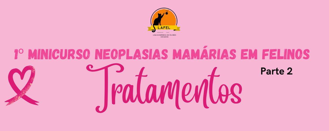 1ºMinicurso Neoplasias Mamárias em Felinos - parte 2: TRATAMENTOS