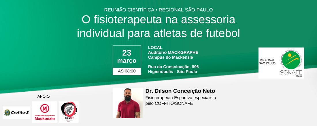 O Fisioterapeuta na Assessoria Individual para Atletas de Futebol