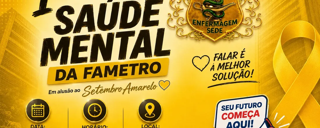 1° Simpósio de Saúde Mental da Fametro