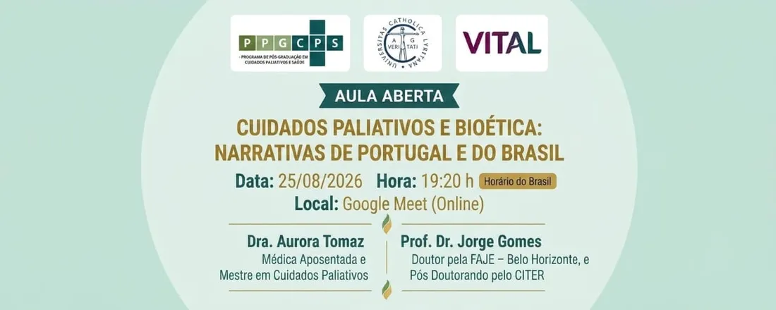 Cuidados Paliativos e Bioética: Narrativas de Portugal e do Brasil