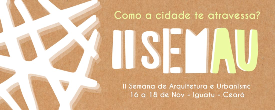 II Semana de Arquitetura e Urbanismo