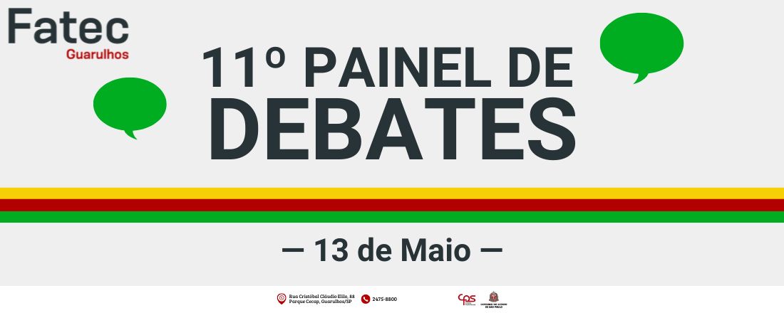 11º Painel de Debates da Fatec Guarulhos