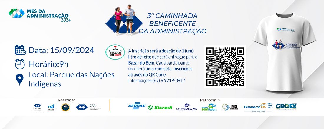 3º Caminhada Beneficente da Administração