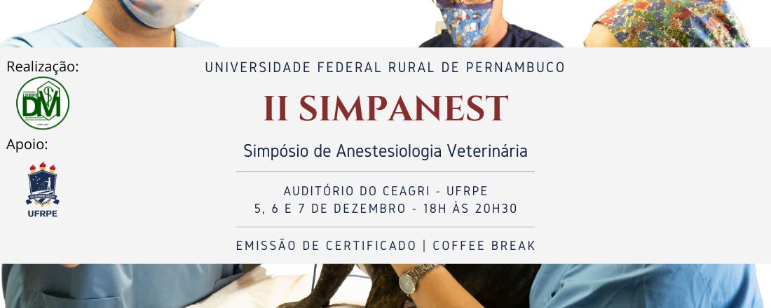 II Simpósio de Anestesiologia Veterinária