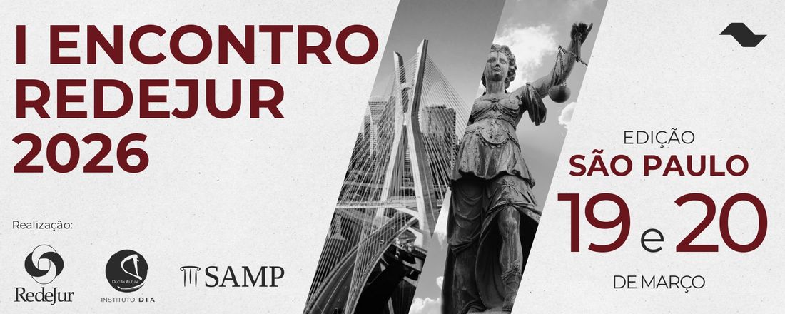 I ENCONTRO REDEJUR 2026 - EDIÇÃO SÃO PAULO