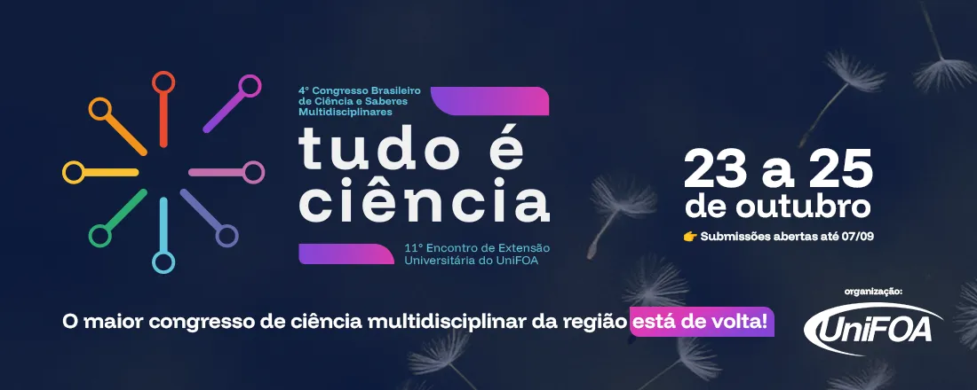4º Congresso Brasileiro de Ciência e Saberes Multidisciplinares