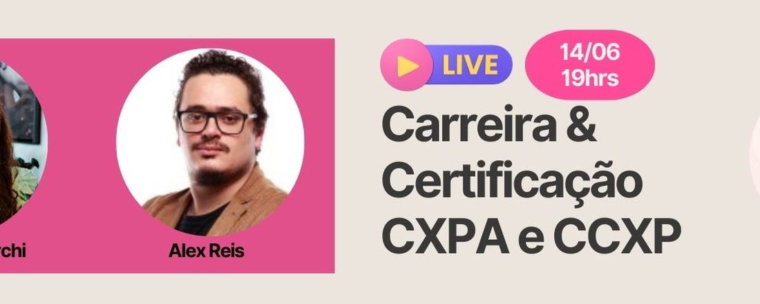 Carreira & Certificação CXPA e CCXP