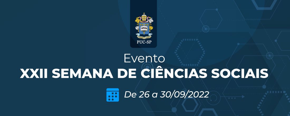 XXII Semana de Ciências Sociais - PUC-SP