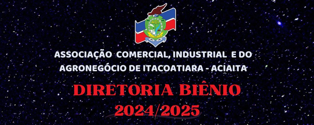 ACLAMAÇÃO DIRETORIA BIÊNIO 2024/2025