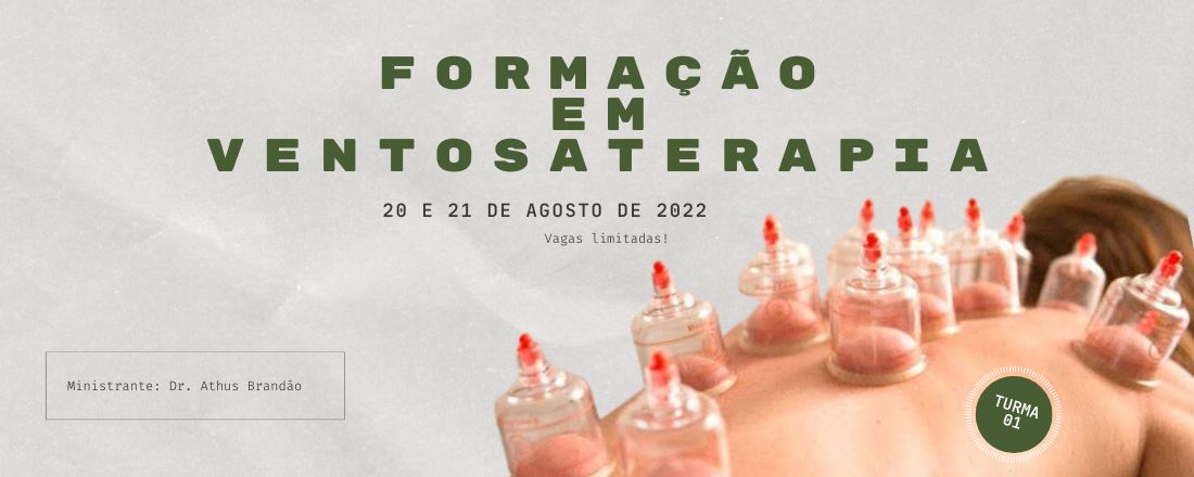 Formação em ventosaterapia