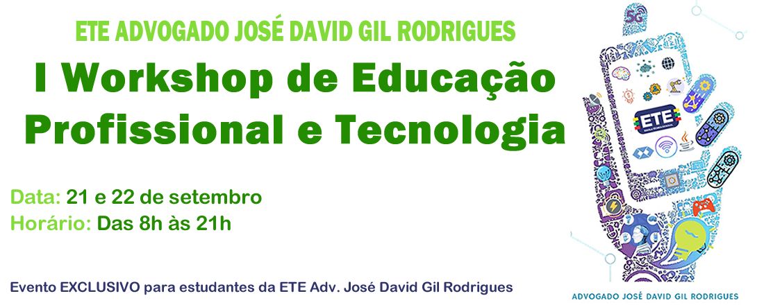 I Workshop de Educação Profissional e Tecnologia