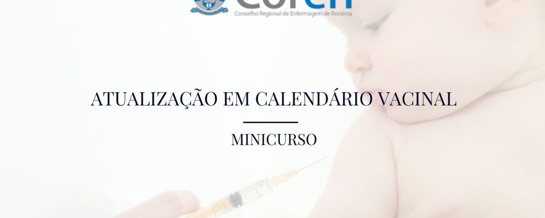 Atualização em calendário vacinal