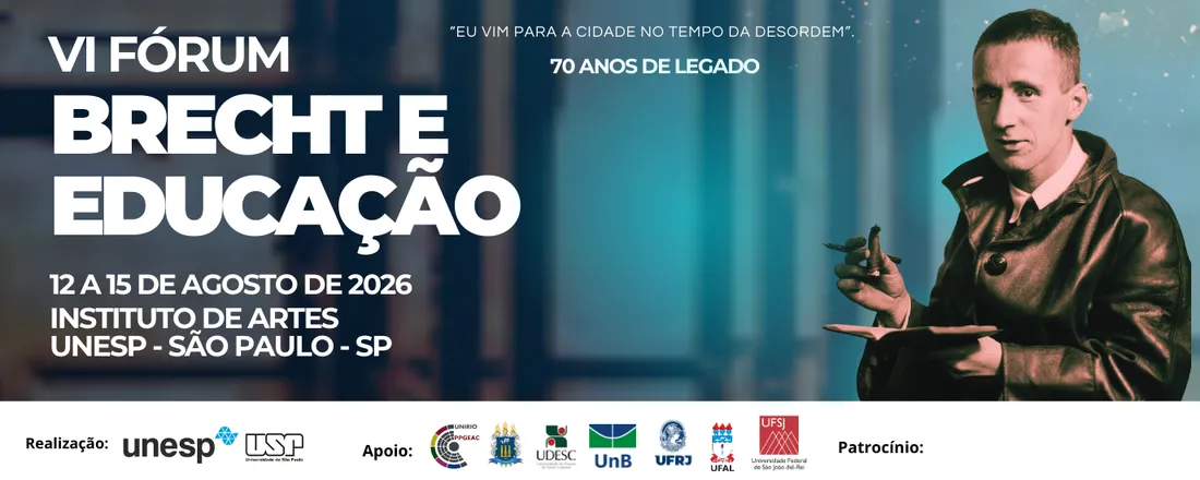 VI Fórum Brecht e Educação