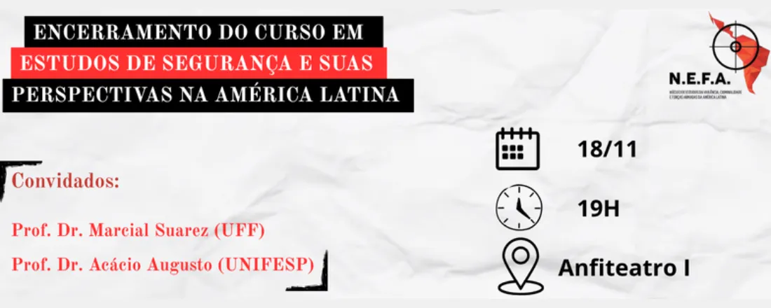 Estudos Criticos em Segurança - Minicurso Hibrido NEFA