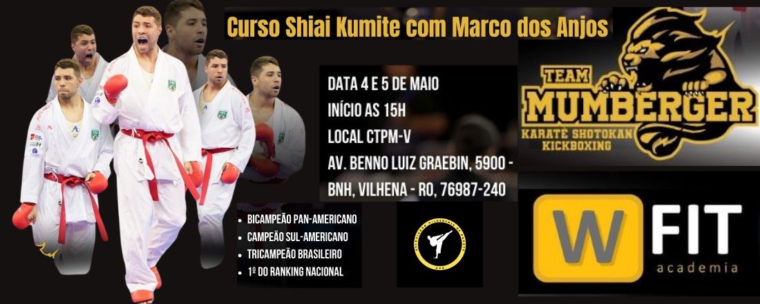 Curso Shiai Kumite com Marco dos Anjos