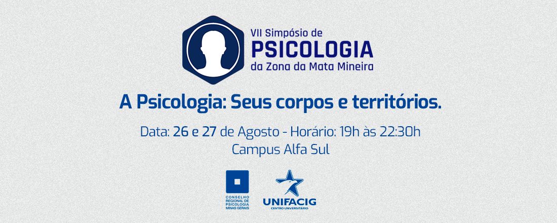 VII SIMPÓSIO DE PSICOLOGIA DA ZONA DA MATA MINEIRA