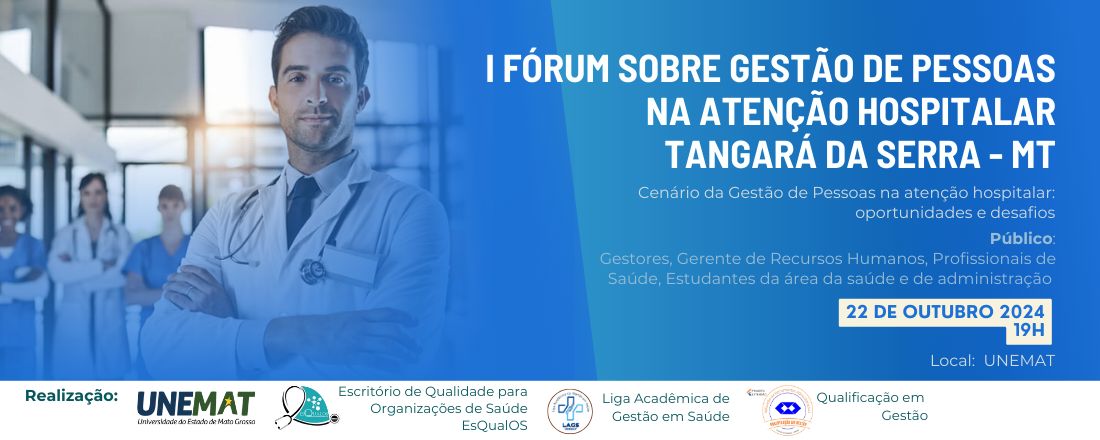 I Fórum sobre Gestão de Pessoas na Atenção Hospitalar