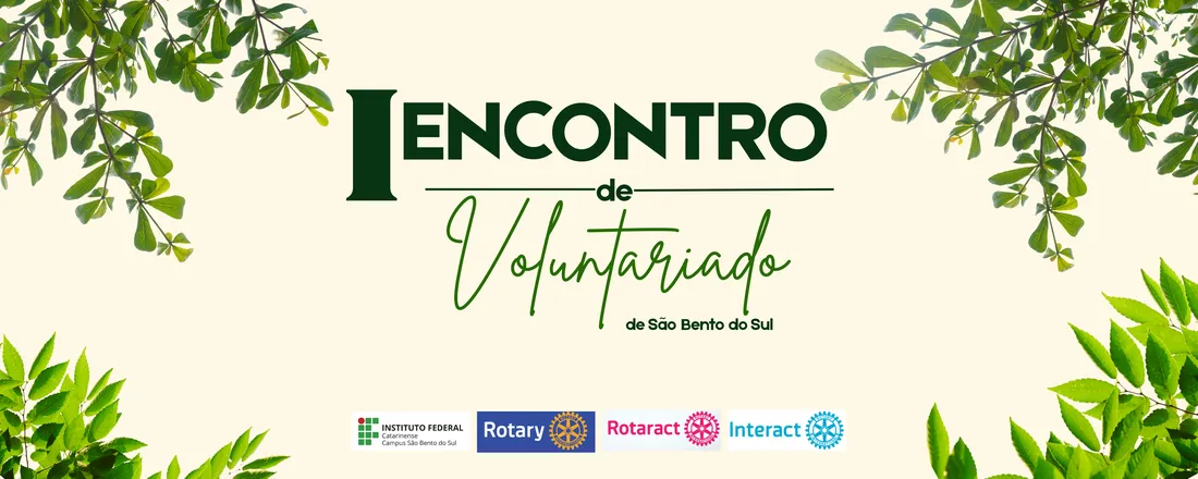 I Encontro de Voluntariado de São Bento do Sul
