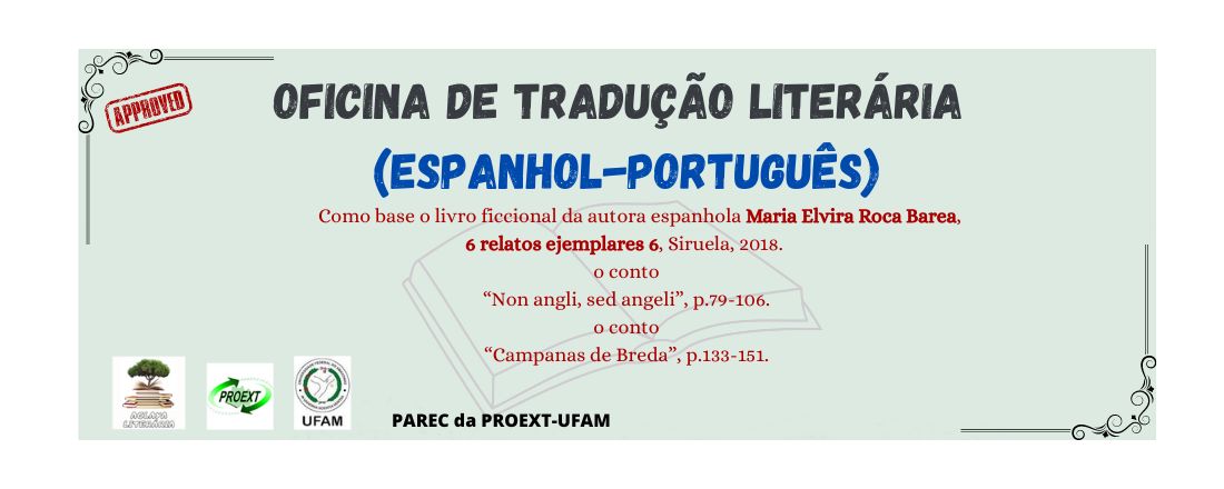 Oficina de Tradução Literária (espanhol-português).