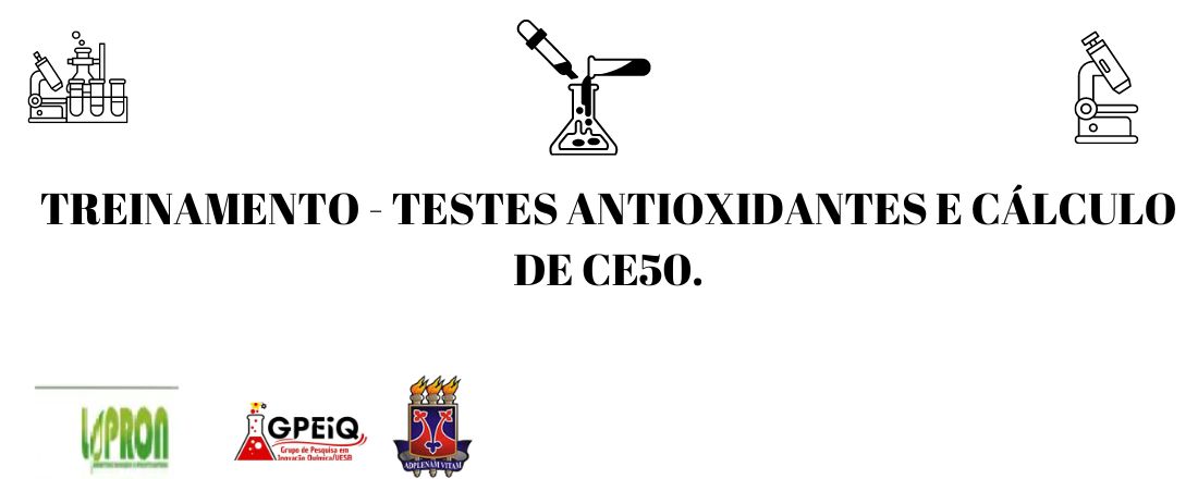 Treinamento - Testes Antioxidantes e Cálculos de CE50