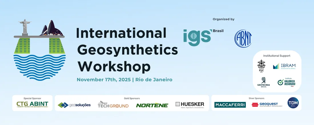 International Geosynthetics Workshop: Standards and updates in Infrastructure and Sustainability