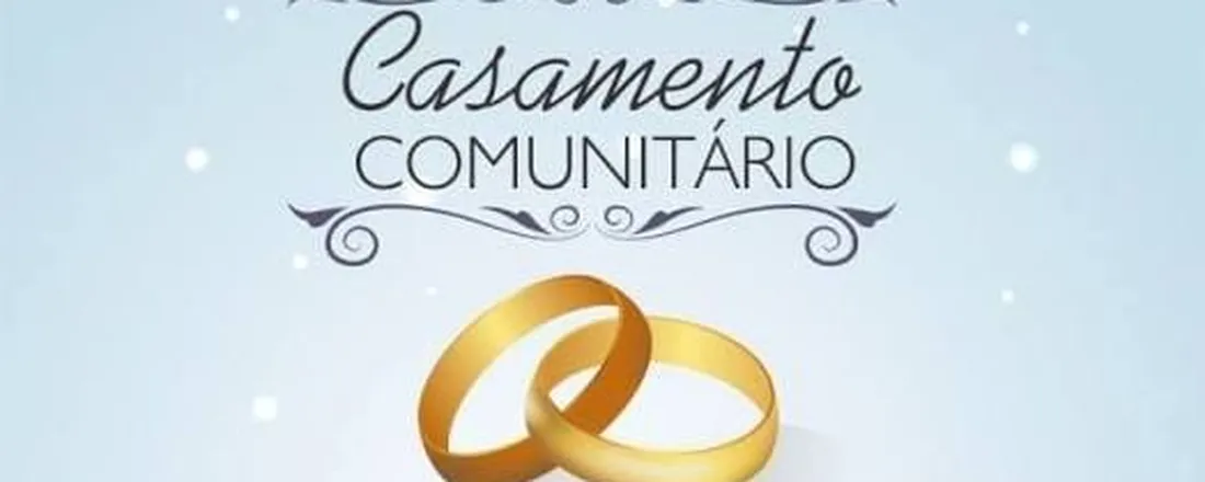 CASAMENTO COMUNITÁRIO 2026 - PARÓQUIA SANTO AMARO