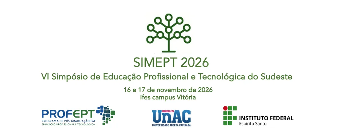 SIMEPT 2026 - VI Simpósio de Educação Profissional e Tecnológica do Sudeste