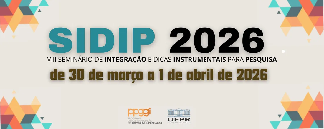 8º Seminário de Integração e Dicas Instrumentais para Pesquisa - SIDIP