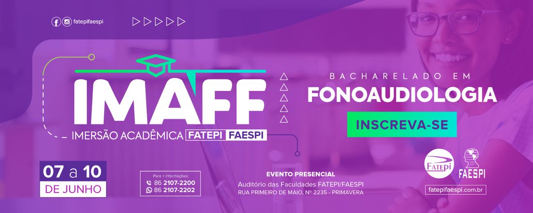 Imersão Acadêmica Fatepi Faespi - Fonoaudiologia