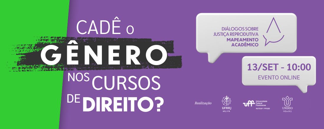 Cadê o Gênero no Direito?