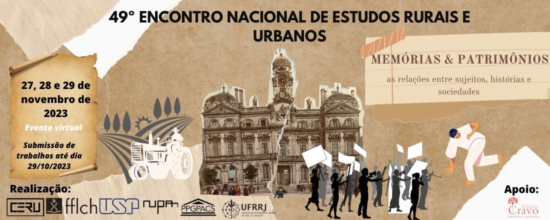 49º Encontro Nacional de Estudos Rurais e Urbanos