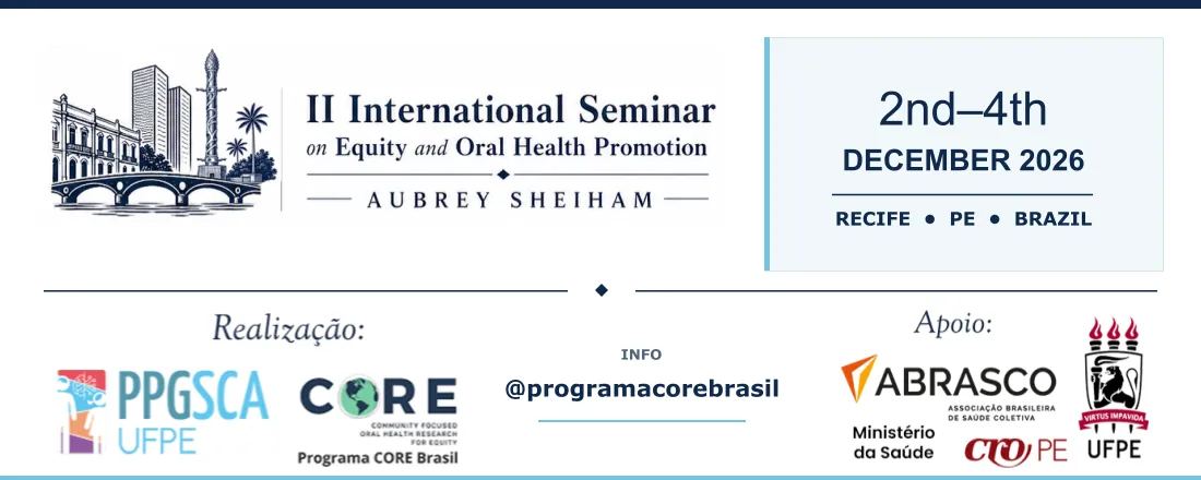 II International Seminar on Equity and Oral Health Promotion