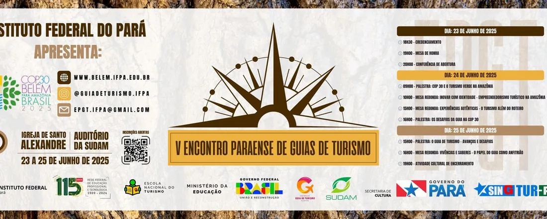 V Encontro Paraense de Guias de Turismo