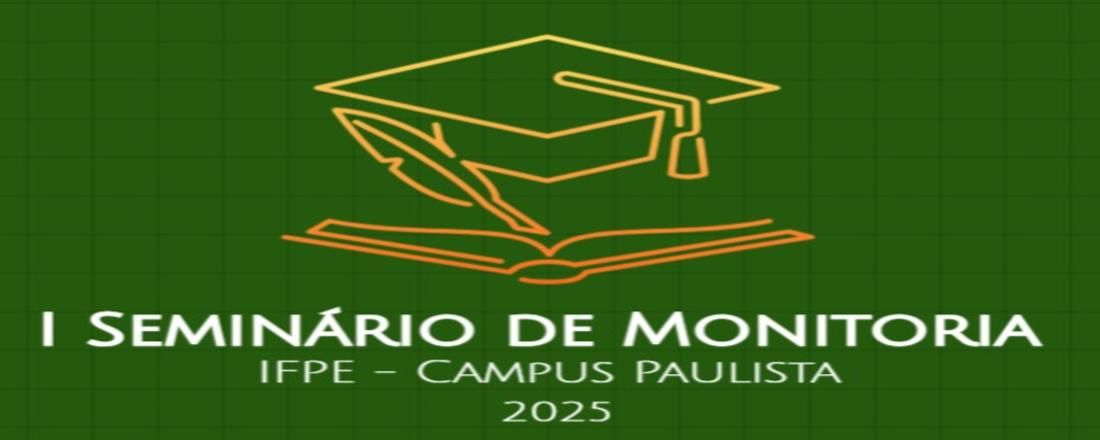 I Seminário de Monitoria