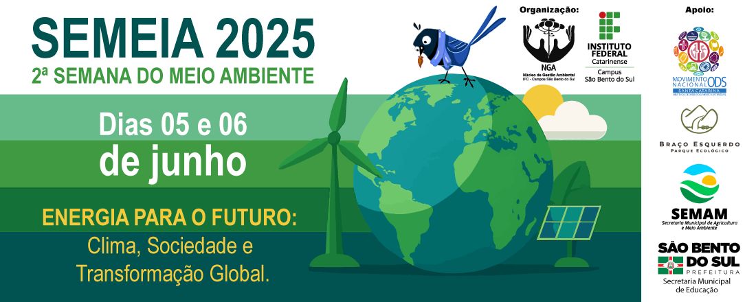 II SEMEIA | Semana do Meio Ambiente do IFC-SBS