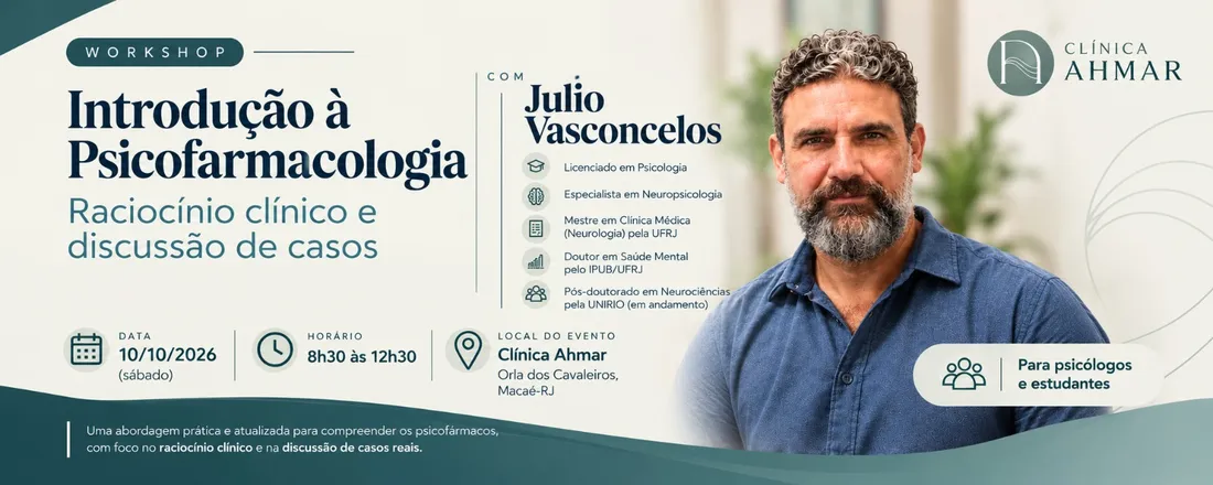 Introdução à Psicofarmacologia: raciocínio clínico e discussão de caso