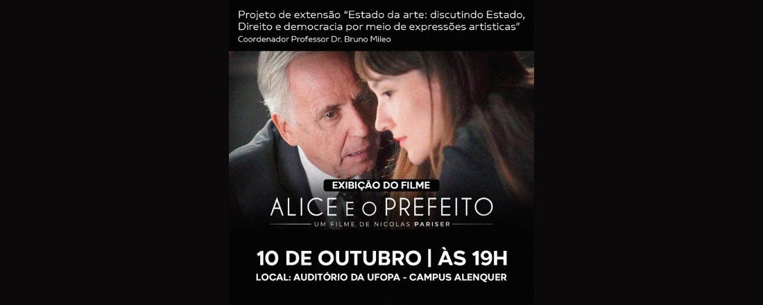 Cinedebate do filme Alice e o Prefeito