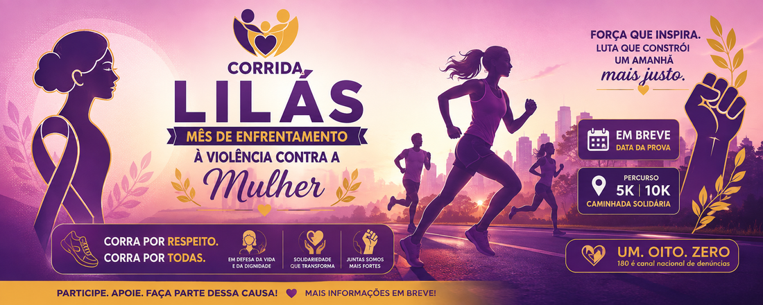 Corrida Lilás / Um. Oito. Zero