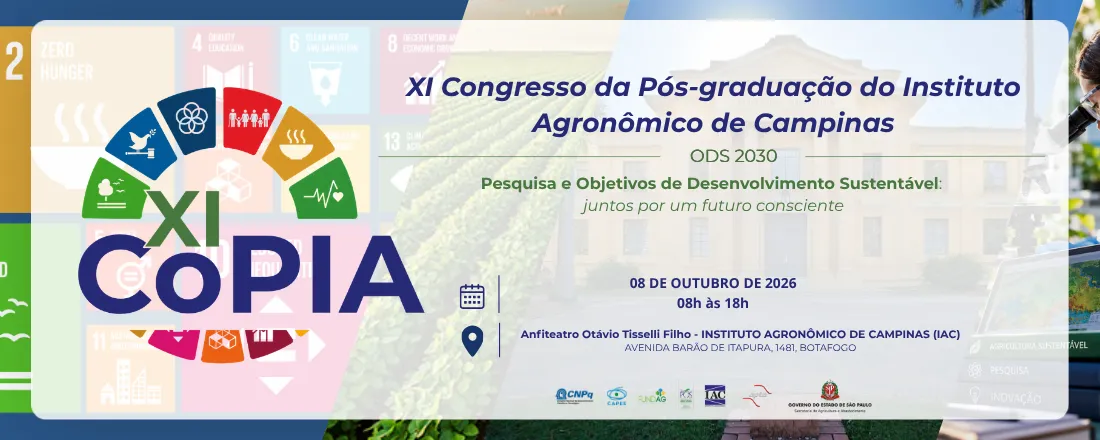 XI CoPIA - Congresso da Pós Graduação do Instituto Agronômico