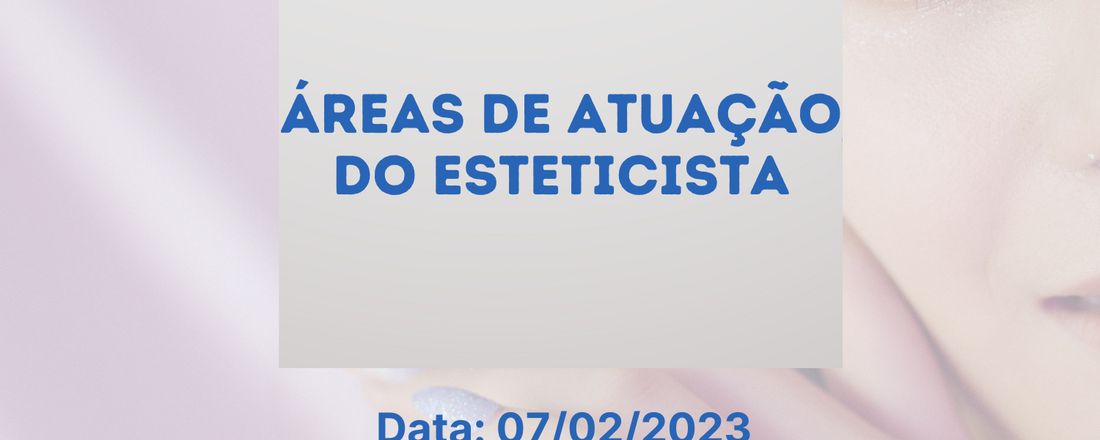 Atuação do profissional de estética