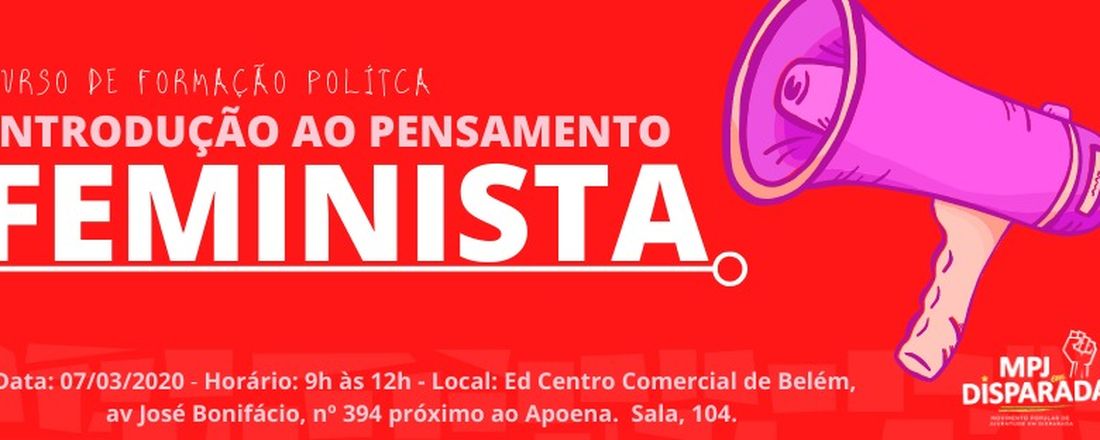 Curso de Formação Política Introdução ao Feminismo