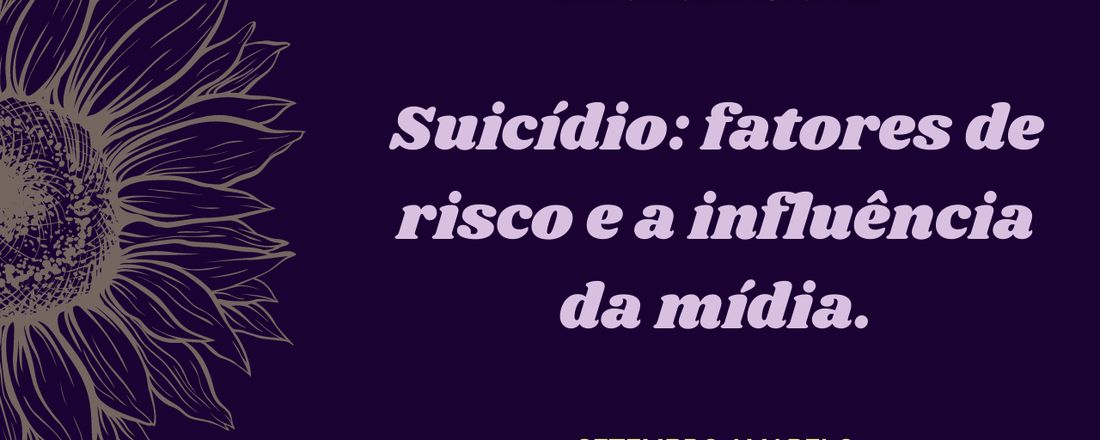 Suicídio: fatores de risco e influência da mídia