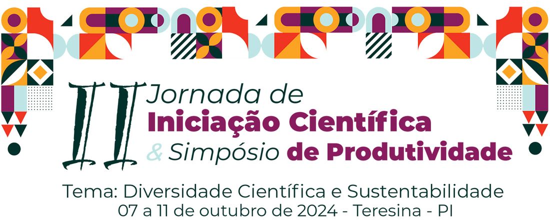 II Jornada de Iniciação Científica e I Simpósio de Produtividade