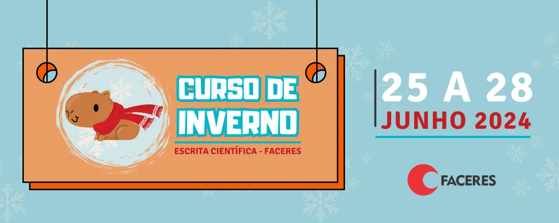 Curso de Inverno sobre Escrita Científica - FACERES