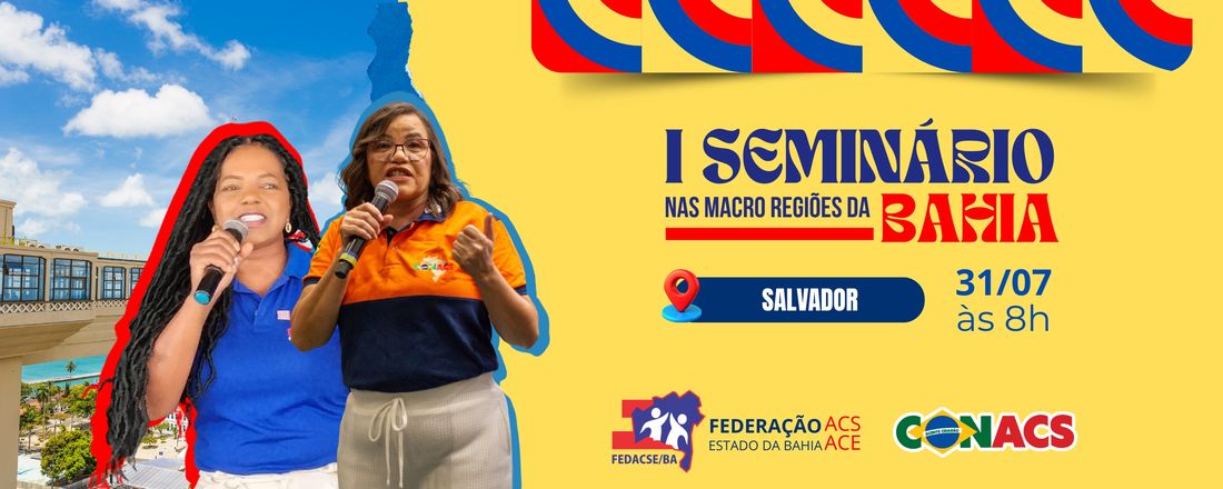 Seminário nas macro regiões da Bahia