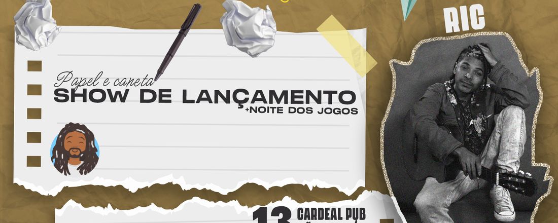 SHOW DO RIC | LANÇAMENTO DO ÁLBUM PAPEL E CANETA |
