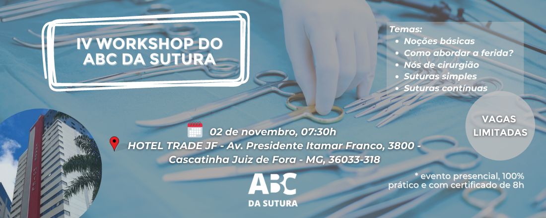 IV WORKSHOP DO ABC DA SUTURA